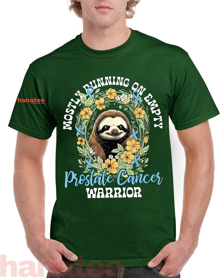 Empty Sloth Prostate Cancer Warrior