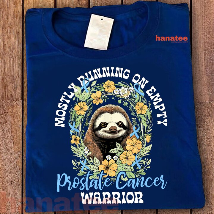 Empty Sloth Prostate Cancer Warrior