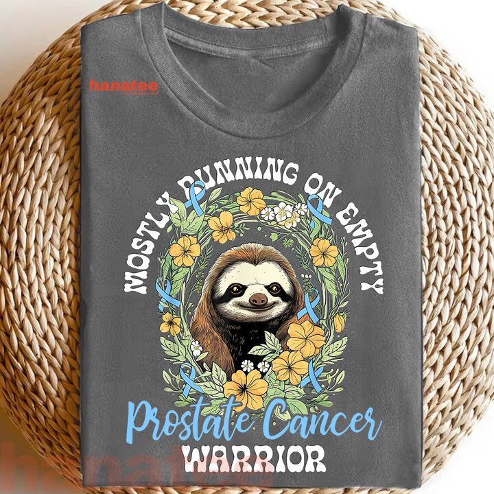 Empty Sloth Prostate Cancer Warrior
