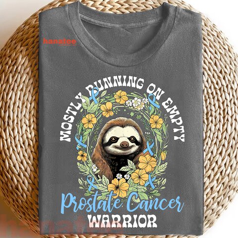 Empty Sloth Prostate Cancer Warrior