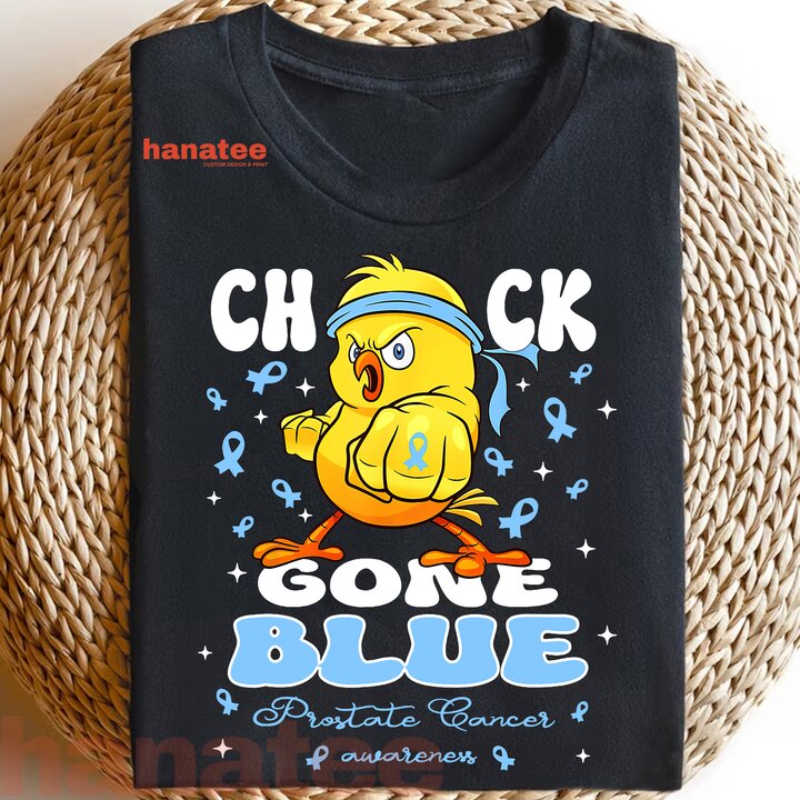 Chick Gone Blue For Prostate Cancer Awareness