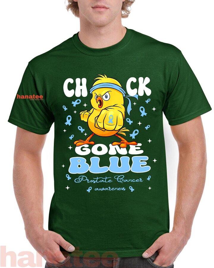 Chick Gone Blue For Prostate Cancer Awareness
