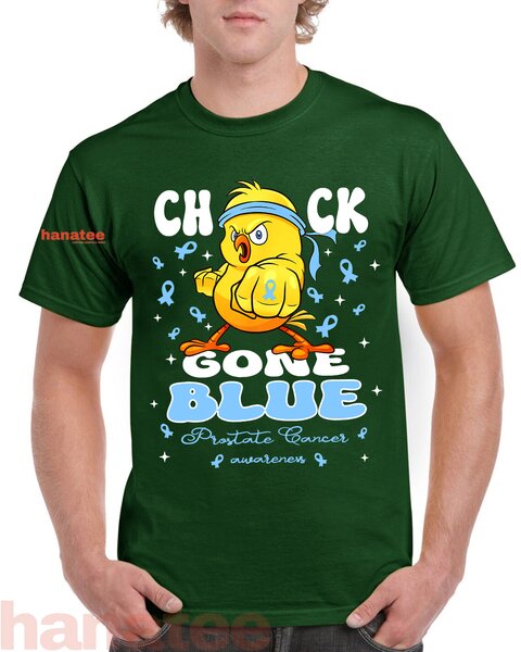 Chick Gone Blue For Prostate Cancer Awareness