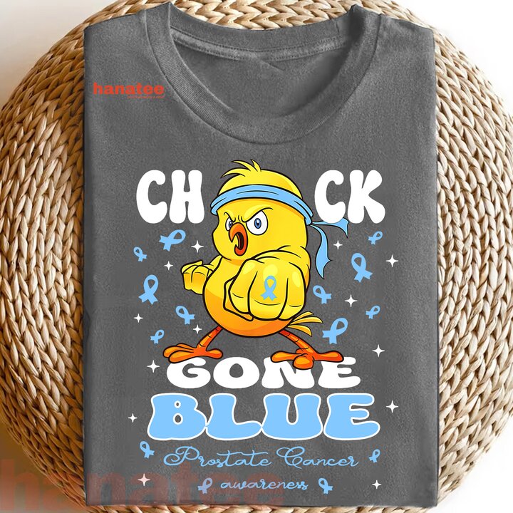 Chick Gone Blue For Prostate Cancer Awareness