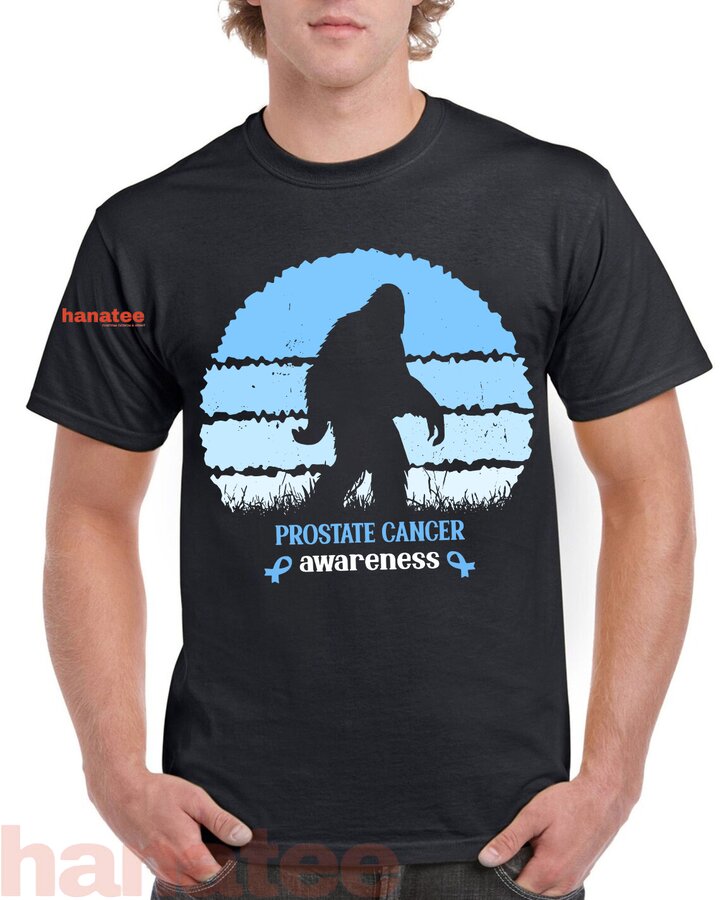 Funny Bigfoot Believe Prostate Cancer Awareness