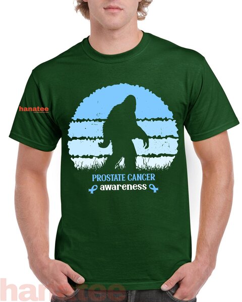 Funny Bigfoot Believe Prostate Cancer Awareness