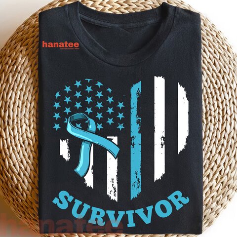 Prostate Cancer Survivor US Flag