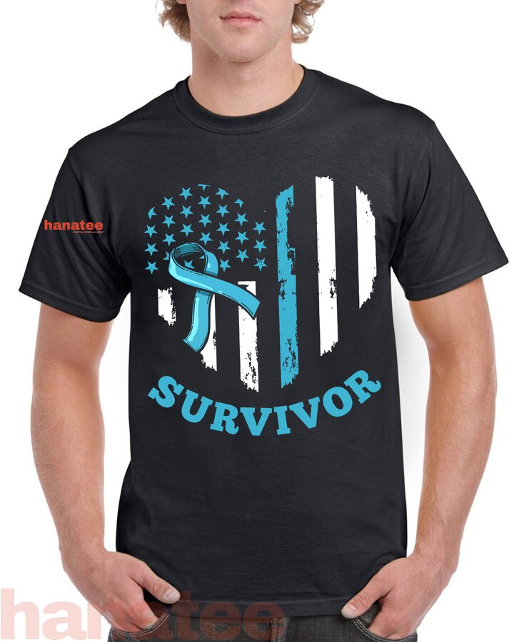 Prostate Cancer Survivor US Flag