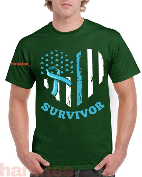 Prostate Cancer Survivor US Flag