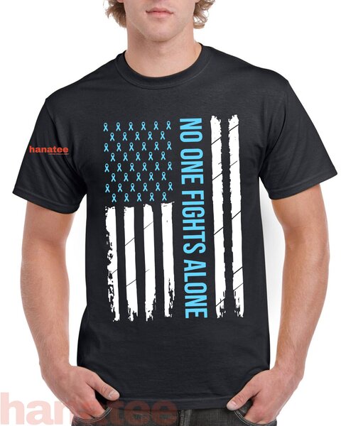 USA Prostate Cancer Awareness Light Blue