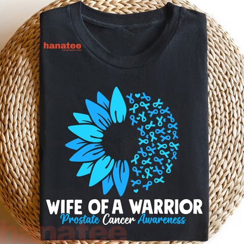 Wife Of A Warrior Blue Ribbon Prostate Cancer Awareness