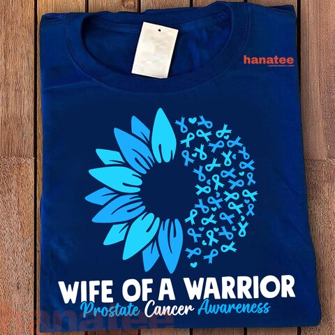 Wife Of A Warrior Blue Ribbon Prostate Cancer Awareness