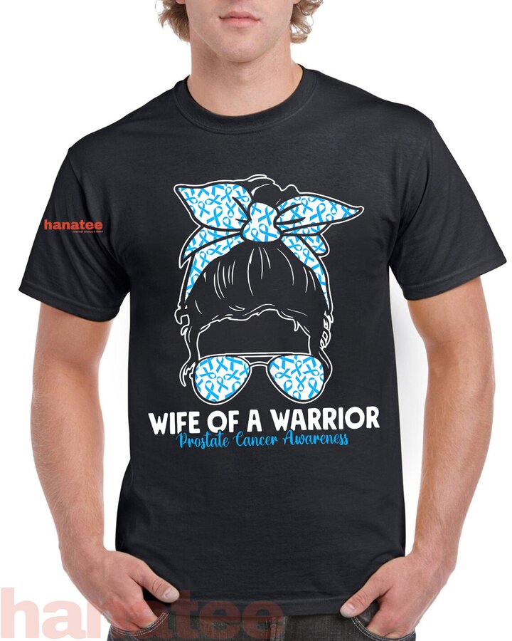 Wife Of A Warrior Blue Ribbon Prostate Cancer