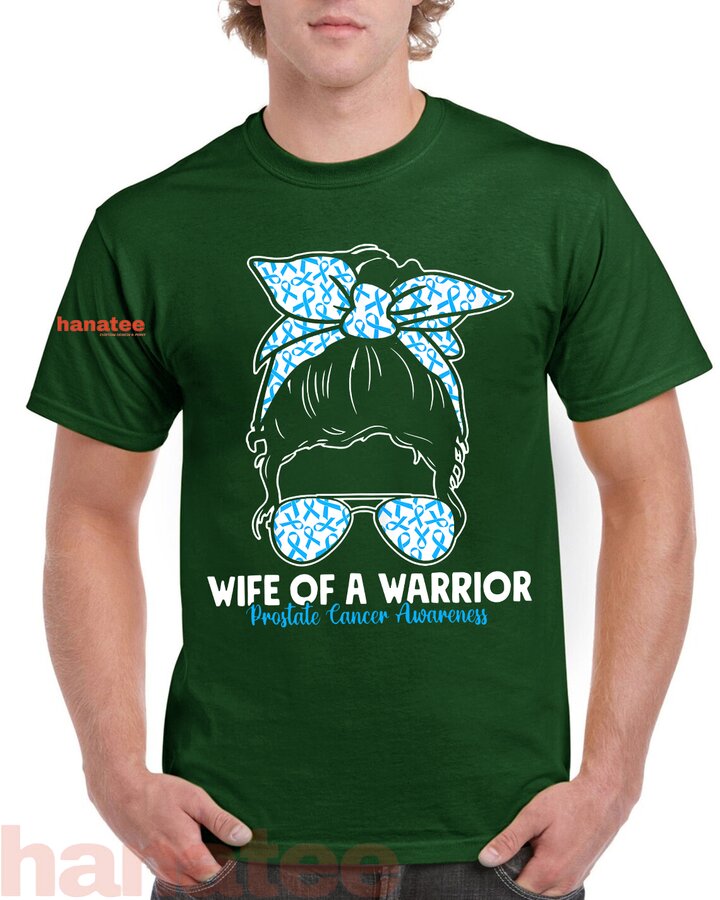 Wife Of A Warrior Blue Ribbon Prostate Cancer