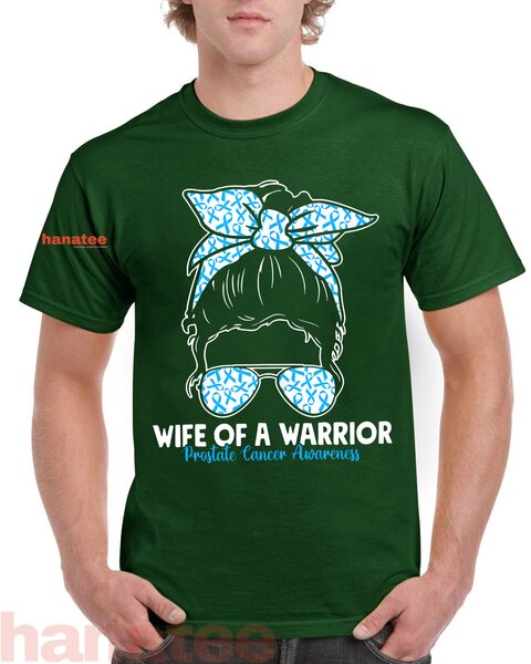 Wife Of A Warrior Blue Ribbon Prostate Cancer
