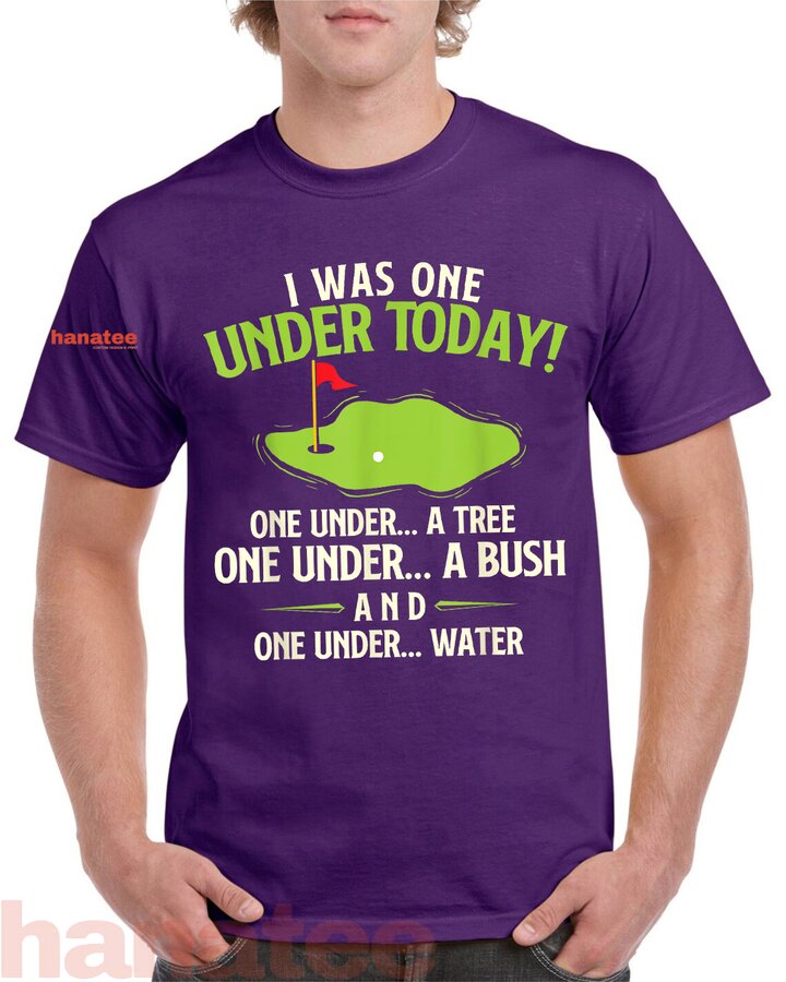 I Was One Under Today Golfer  