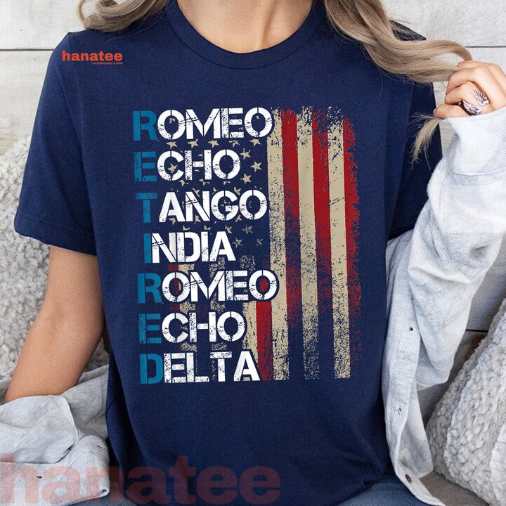 Phonetic Alphabet Retired Army Military  