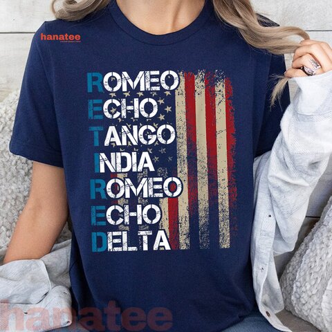 Phonetic Alphabet Retired Army Military  