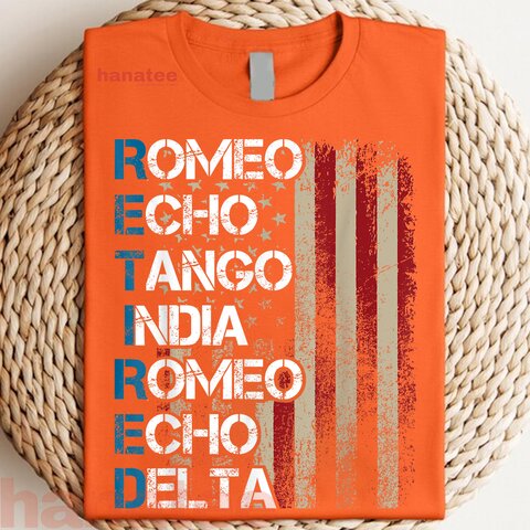 Phonetic Alphabet Retired Army Military  