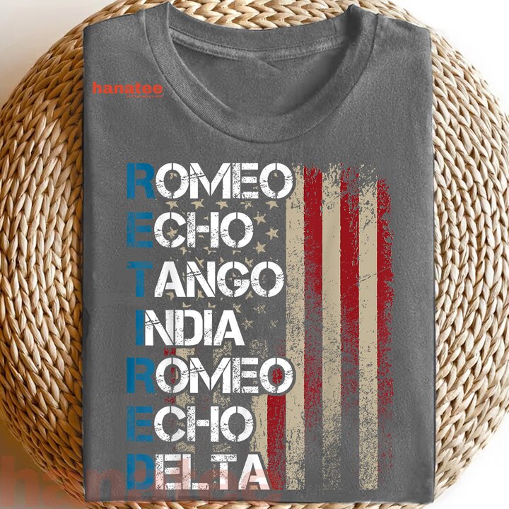 Phonetic Alphabet Retired Army Military  