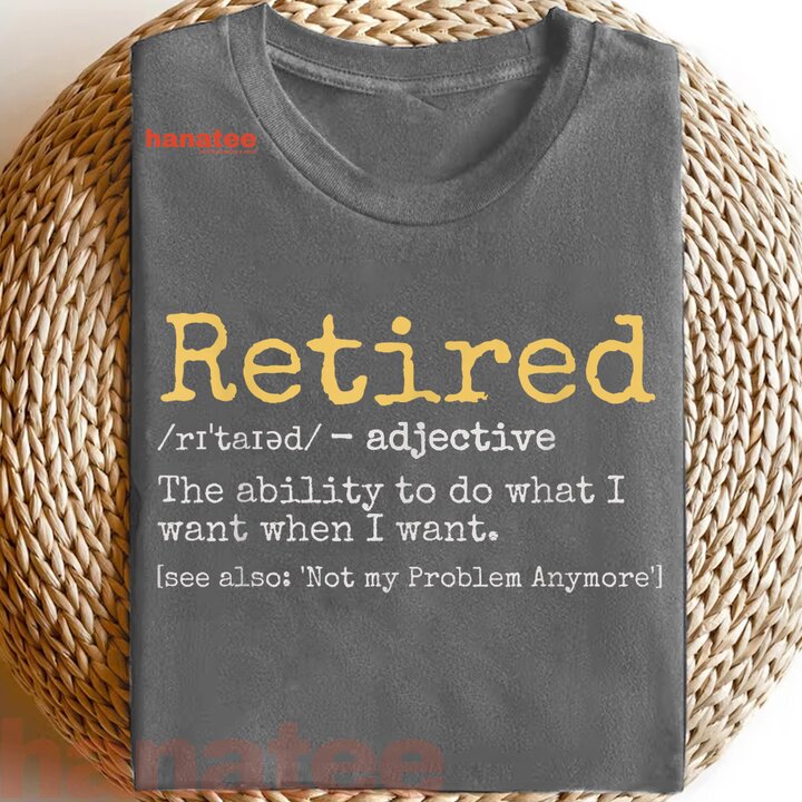 Retired Definition Funny  