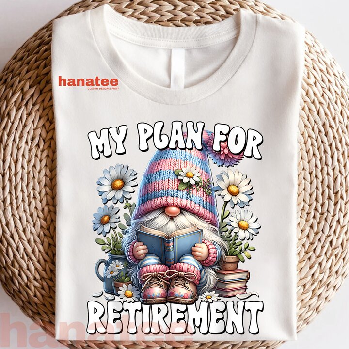 Gnome Reading A Book Retirement Plan  