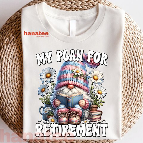 Gnome Reading A Book Retirement Plan  