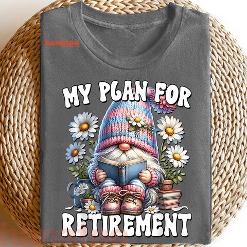 Gnome Reading A Book Retirement Plan  