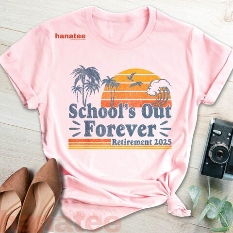 School's Out Forever Vintage Retirement  