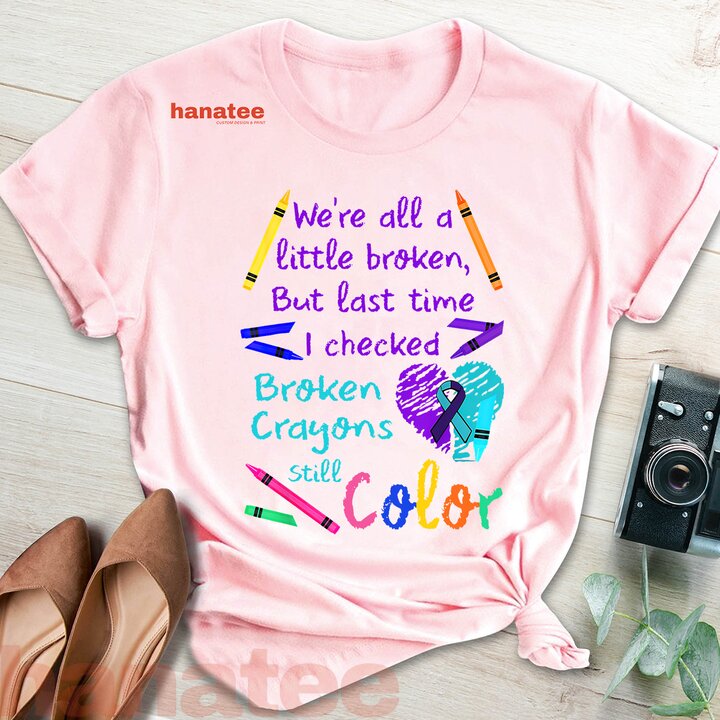 Broken Crayons Still Color Suicide Prevention Awareness