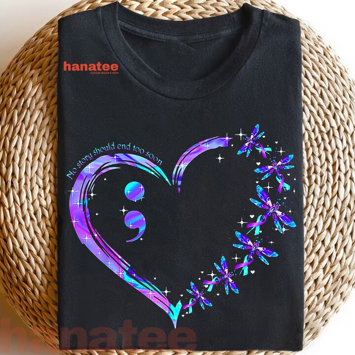Butterfly Heart Suicide Prevention Awareness