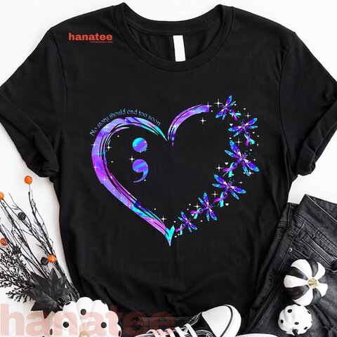Butterfly Heart Suicide Prevention Awareness