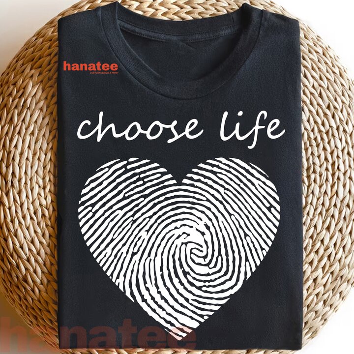 Choose Life Pro Life Fingerprint