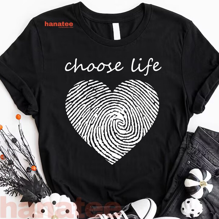 Choose Life Pro Life Fingerprint