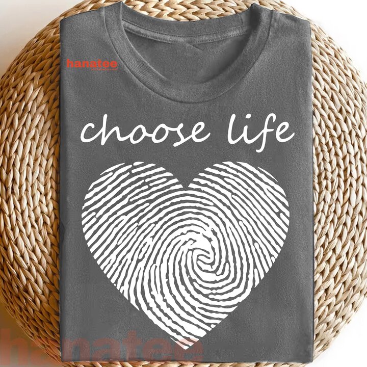 Choose Life Pro Life Fingerprint