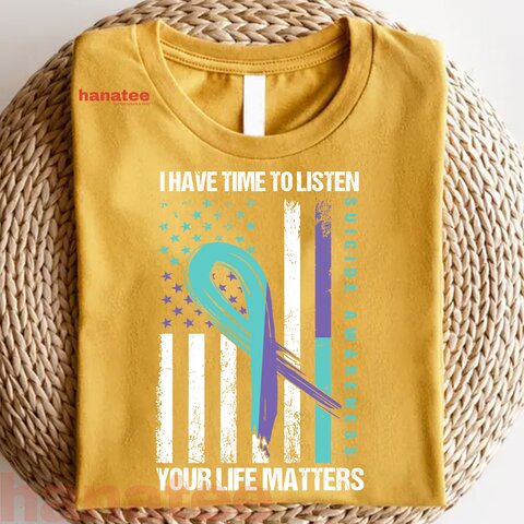 I Have Time To Listen Life Matters Suicide Awareness