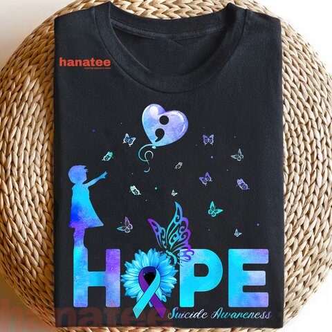 Hope Butterfly Suicide Prevention Awareness