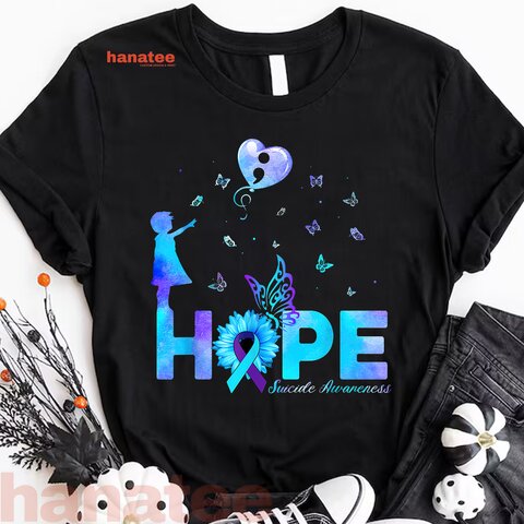 Hope Butterfly Suicide Prevention Awareness