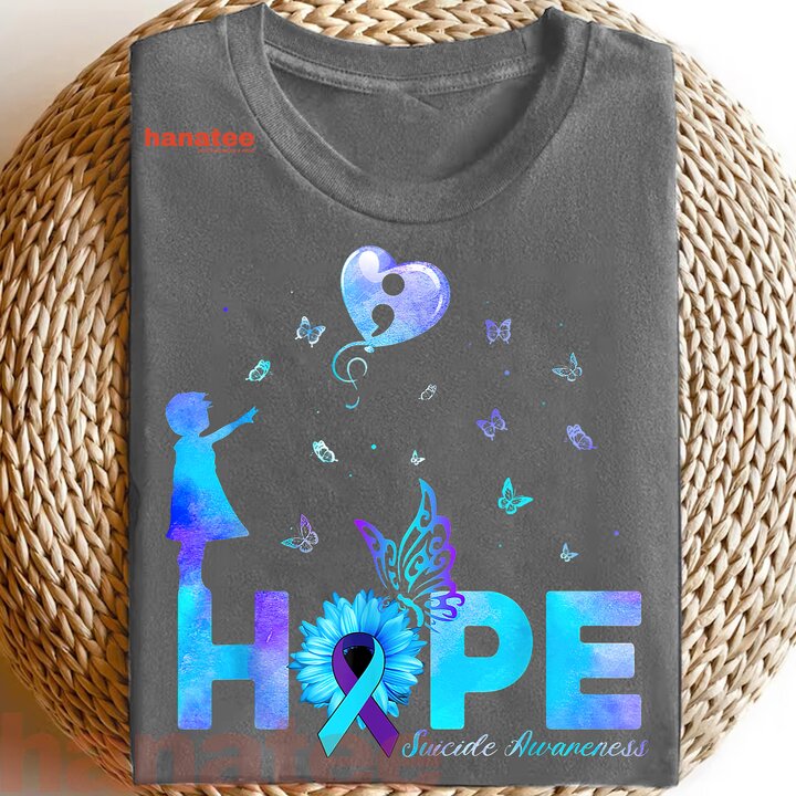 Hope Butterfly Suicide Prevention Awareness