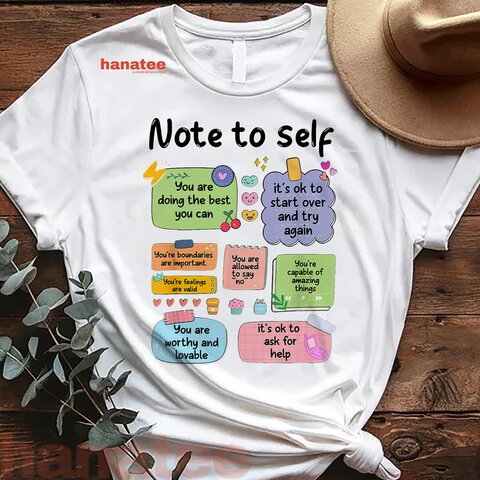 Note To Self Motivational Mental Health Matters