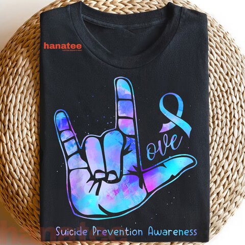 Love Hand Sign Suicide Prevention Awareness