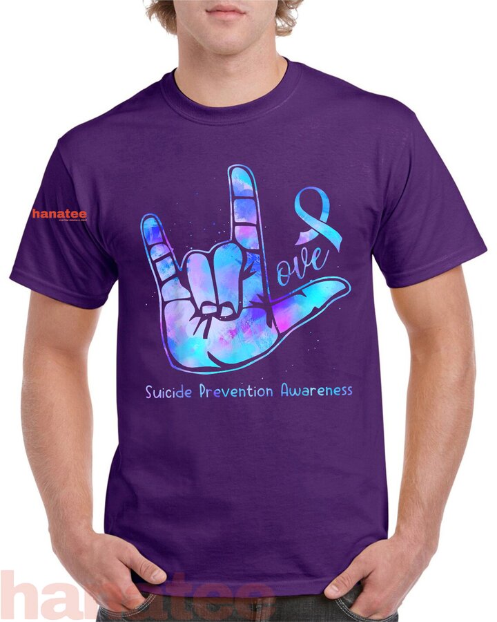 Love Hand Sign Suicide Prevention Awareness