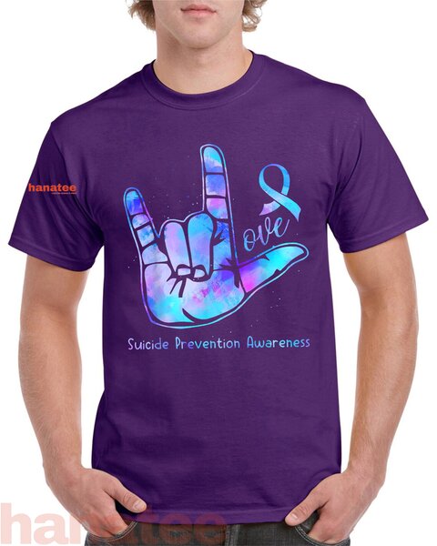 Love Hand Sign Suicide Prevention Awareness