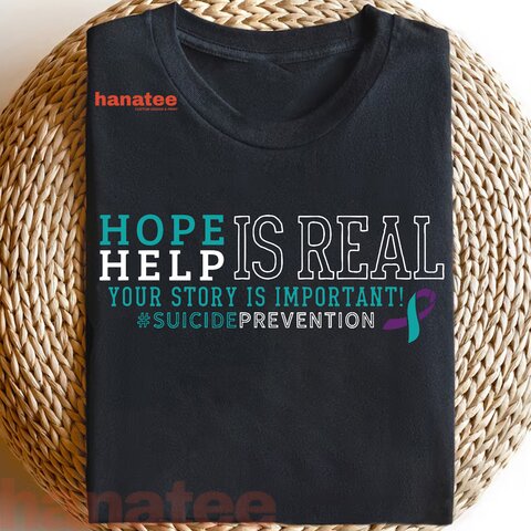 Support Hope Help Suicide Prevention Awareness