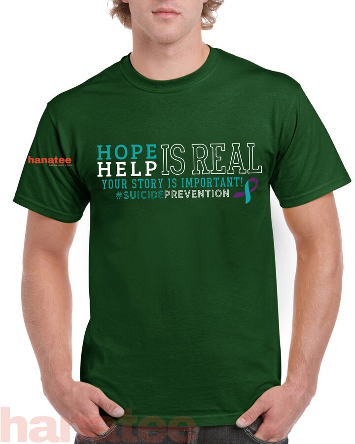 Support Hope Help Suicide Prevention Awareness