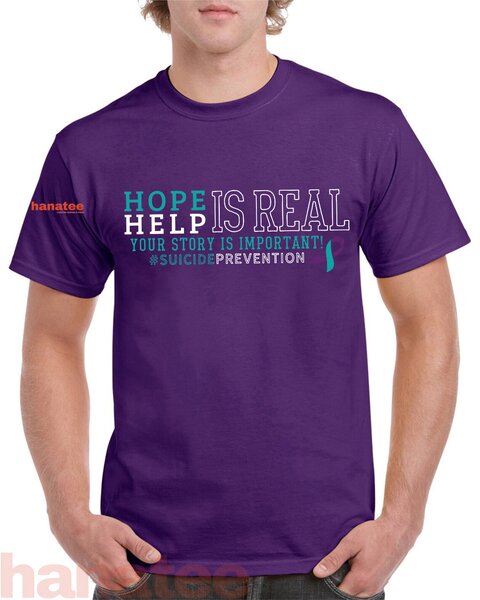 Support Hope Help Suicide Prevention Awareness