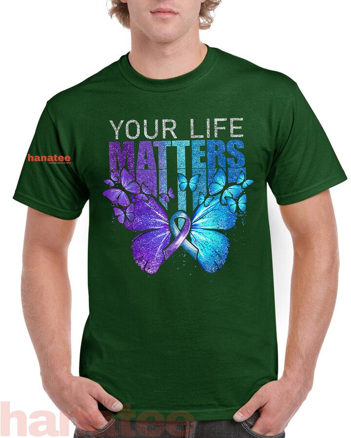 Your Life Matter Purple Ribbon Suicide Prevention Awareness