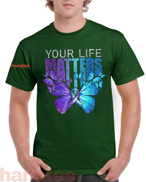 Your Life Matter Purple Ribbon Suicide Prevention Awareness
