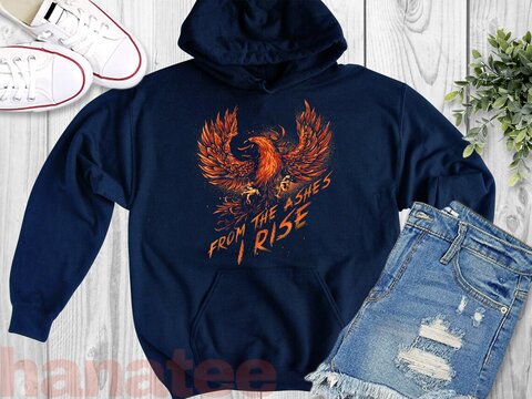 The Ashes I Rise Motivational Bird 