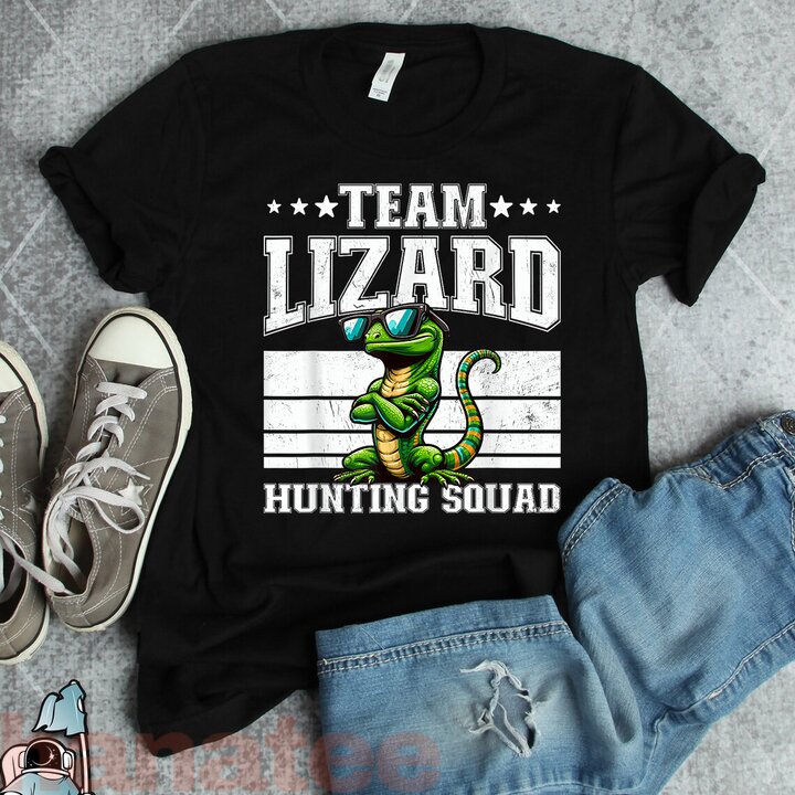 Team Chameleon Lizard Hunting Squad 